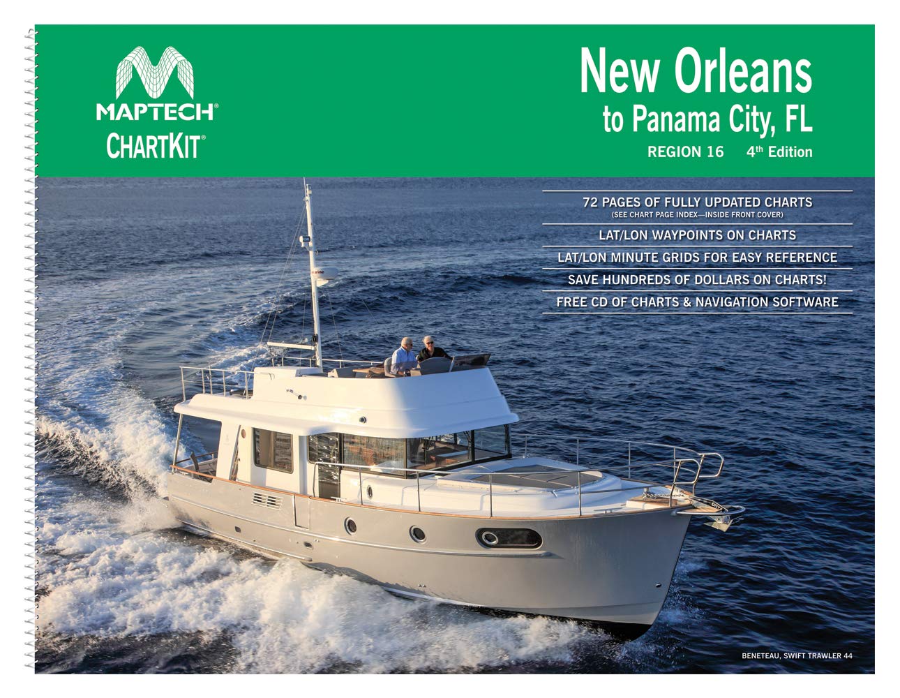 MAPTECH New Orleans to Panama City, FL ChartKit Region 16