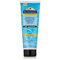 DermaSwim 8 Fl Oz Pre-Swimming Lotion - Helps Protect Skin from Chlorine in Pools and Hot Tubs | Vitamin-Infused & Paraben-Free | 97.5% Natural Lotion with Aloe and Green Tea | Made in USA