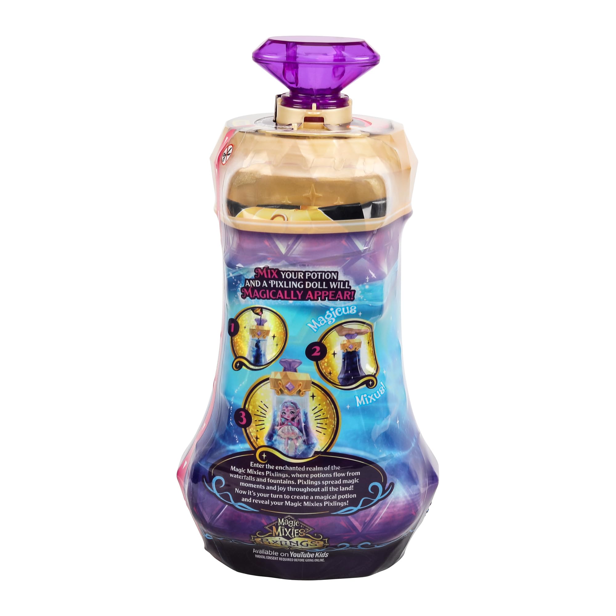 Magic Mixies Pixlings. Marena The Mermaid Pixling. Create and Mix A Magic Potion That Magically Reveals A Beautiful 6.5