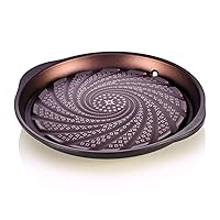 TECHEF - Stovetop Indoor Korean BBQ Nonstick Grill Pan with, PFOA-Free, Dishwasher Oven Safe, Made in Korea