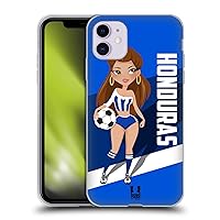 Head Case Designs Honduras Football Pin-Ups Soft Gel Case Compatible with Apple iPhone 11