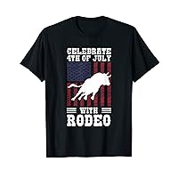Celebrate 4th Of July With Rodeo T-Shirt