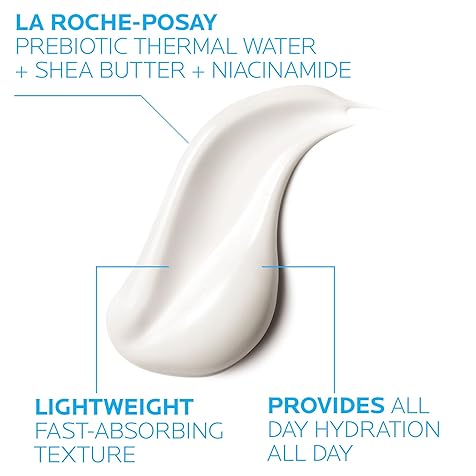 Lipikar Daily Repair Moisturizing Cream, Fragrance Free Body Moisturizer with Shea Butter, Body Lotion for Dry Skin, Moisturizing for Sensitive Skin