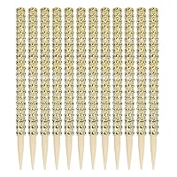 for Sticks 12pcs Bling Decorative Bamboo Drill Sticks Decorative for Christmas Birthday Wedding Party Fruit Bling Sticks for Candy