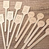 100pcs Custom Wooden Stir Sticks for Wedding,Personalized Wooden Stir Sticks,Custom Engraved Coffee Stirrers,Wedding Decor (100 Pcs,15 CM)