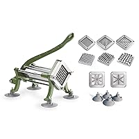 New Star Foodservice 38408 Commercial Grade French Fry Cutter, Complete Combo Sets