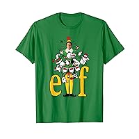 Elf Movie Buddy The Elf Doodles T-Shirt