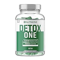 DetoxOne for Weight Loss​ by NutraOne | ​30​ Day Extra Strength Detox Cleanse Supports Healthy Digestive Function*| Promotes Detoxification*, Boost Energy​ & Improves Nutrient Absorption*