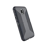Speck Products Compatible Phone Case Samsung Galaxy J3 (fits Verizon J3 V 3rd Gen, AT&T Express Prime 3; Cricket Amp Prime 3, Sol 3; T-Mobile J3 Star), Presidio Grip Case, Graphite Grey/Charcoal Grey