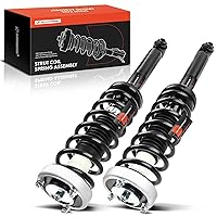 A-Premium Pair (2) Rear Complete Strut & Coil Spring Assembly Compatible with BMW 525i 04-08, 528i 08-10, 530i 04-07, 535i 08-10, Driver and Passenger Side, Replace# 1345842L, 1345842R