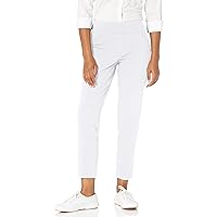Ruby Rd. Womens Womens Mid-Rise Pull-on Straight Solar Millenium Tech Ankle Pant
