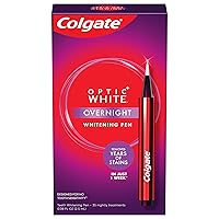 Optic White Overnight Teeth Whitening Pen, Teeth Stain Remover to Whiten Teeth, 35 Nightly Treatments