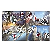 Spiderman 140 Pieces Removable Stickers, Colour, One Size, Casual