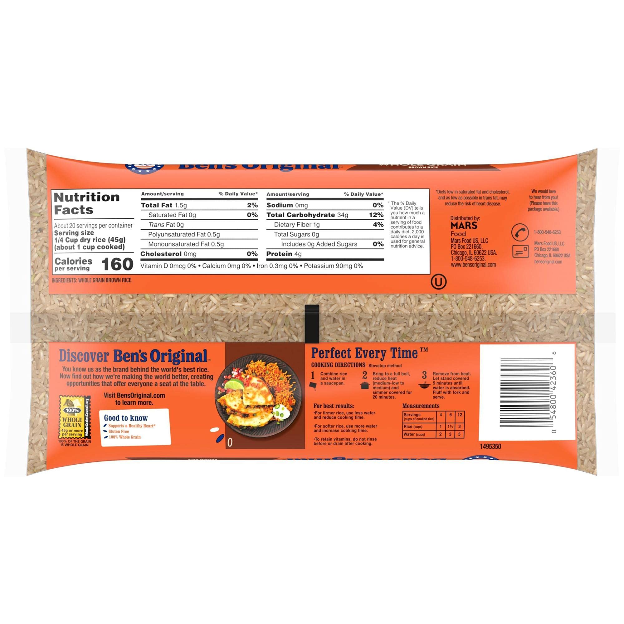 Success Boil-in-Bag Brown Rice, Whole Grain Brown Rice, 32 oz Box -  Walmart.com