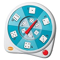 AbleNet All-Turn-It Spinner - Includes a Dice Overlay Set, Activities Including Board Games - Switch Adapted Toys for Special Needs - Play with Games