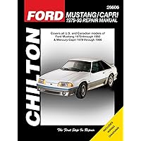 Chilton Total Car Care Ford Mustang 1979-1993 & Mercury Capri 1979-1986 Repair Manual (Hayne's Automotive Repair Manual)