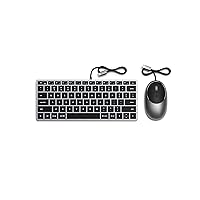 Satechi Slim W1 Wired Backlit Keyboard & C1 USB-C Wired Mouse – Compatible with 2022 MacBook Pro/Air M2, 2021 MacBook Pro M1 Pro & Max, 2021 iMac, M1 Mac Mini, 2021 iPad Pro and More
