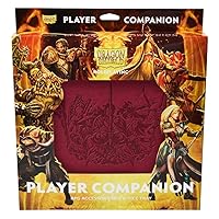 Arcane Tinmen Dragon Shield RPG – Player Companion: Blood Red - Durable and Sturdy – Dice Tray & Player Storage Box – Tabletop RPG TTRPG – Dungeons and Dragons DND D&D (AT-50014)
