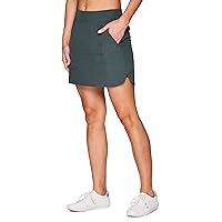 RBX Active Women's Golf/Tennis Everyday Casual Athletic Skort with Bike Shorts