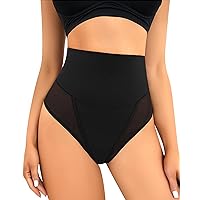 OLIKEME Shapewear Tummy Control Underwear Super High Waisted Butt Lifter Panties Wide Girdle Body Shaper Briefs for Women