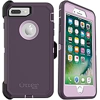 OTTERBOX DEFENDER SERIES Case for iPhone 8 PLUS & iPhone 7 PLUS (ONLY) - Retail Packaging - PURPLE NEBULA (WINSOME ORCHID/NIGHT PURPLE)