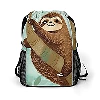 Gym Bag for Women Men Hug Tree SlothTravel Duffel Bag Large Capacity Sports Drawstring Backpack