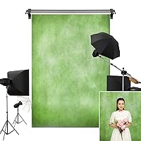 Kate 5x7ft/1.5x2.2m Yellow Green Backdrop Yellowish Green Abstract Texture Portrait Backgrounds Photo Studio Props