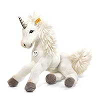 Steiff Starly Dangling Unicorn Plush, White