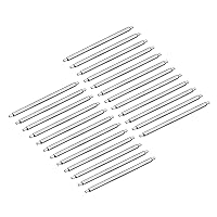 uxcell 20pcs Watch Band Pin 23mm Stainless Steel Spring Bar Pins 1.2mm Dia for Connects the Watch Strap to the Watch Case or Clasp
