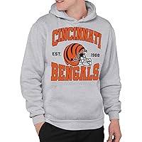 Junk Food Clothing x NFL - Team Helmet - Unisex Adult Pullover Hoodie for Men and Women - Officially Licensed NFL Apparel