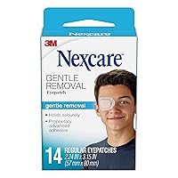 Nexcare Gentle Removal Eye Patch, Regular Size