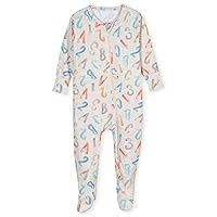 Gerber Unisex Baby Toddler Buttery-Soft Snug Fit Footed Pajamas with Viscose Made with Eucalyptus