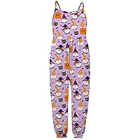 Rompers for Girls 10-12 Baby Halloween Jumpsuit Cartoon Romper Outfits Girls Kids Overalls for (Multicolor, 5-6 Years)