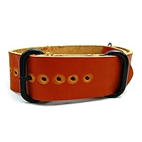 Leather Watch Band Strap - Choose Color & Width - 18mm, 20mm, 22mm, 24mm Watch Leather Bands