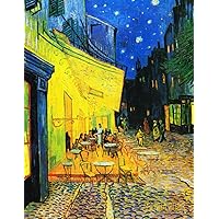 Vincent Van Gogh Agenda Annual 2023: Terraza de Café por la Noche | Planificador Semanal | 52 Semanas Enero a Diciembre 2023 | Postimpresionismo (Spanish Edition)