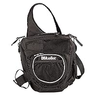 MUELLER Sports Medicine Athletic Trainer Kit Sling Bag, For Men and Women, Black, One Size, 1 Count (Pack of 1)