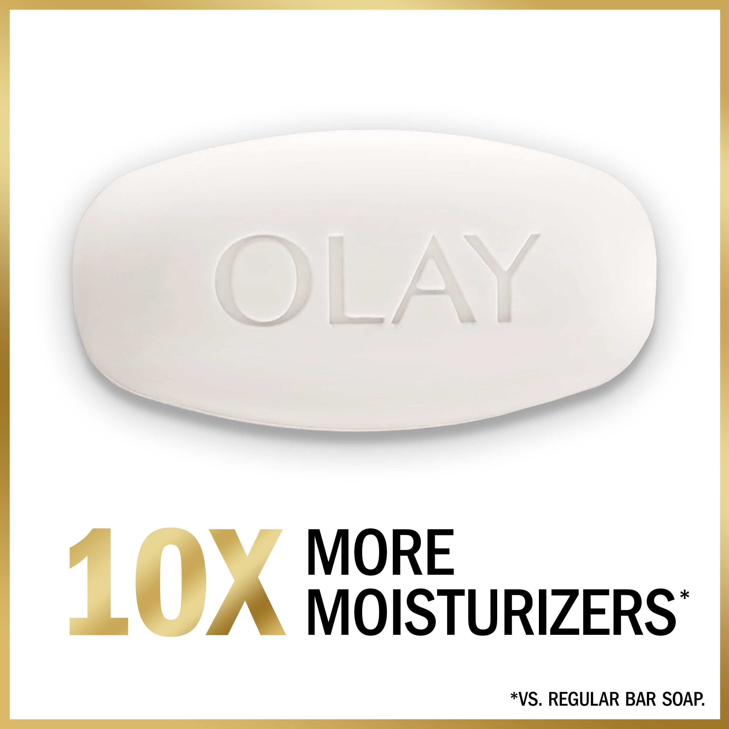 Olay Moisture Outlast Ultra Moisture Shea Butter Beauty Bar with Vitamin B3 Complex 3.75 oz, 8 count