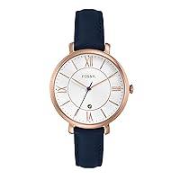 Fossil ES3988 Women's Analogue Quartz Watch with Leather Strap
