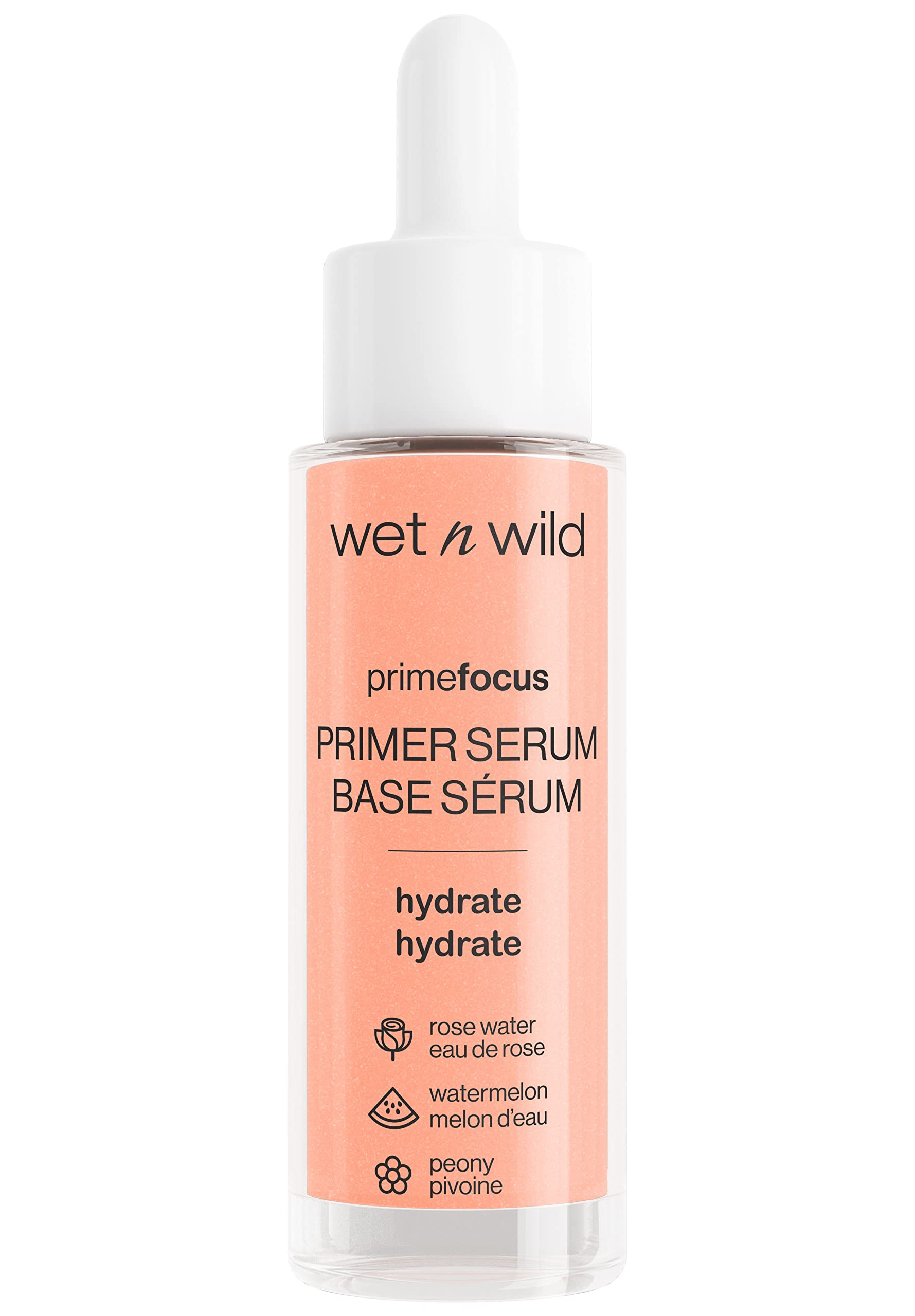 wet n wild Prime Focus Primer Serum for Face, Hydrating for Dry Skin, Makeup Primer Serum