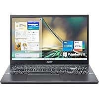 acer Aspire 5 15 Laptop 2022 15.6” FHD 1920 x 1080 Intel Core i5-1235U, 10-core, Intel Iris Xe Graphics, 12GB DDR4, 1TB SSD, Backlit Keyboard, Thunderbolt 4, Wi-Fi 6, Bluetooth 5.1, Windows 11 Pro