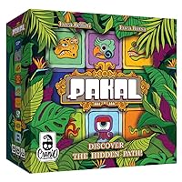 Pakal Board Game | Interactive Puzzle Solving Game | Strategy Game | Adventure Game | Family Game for Adults and Kids | Ages 8+ | 2-4 Players | Average Playtime 20 Minutes | Made by Cranio Creations