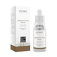 Hyaluronic Acid Serum | For Dry Skin | Facial Care with Hyaluronic Acid | Anti-Aging Serum | Vegan Formula | No Animal Testing | Complements GESKE SmartAppGuided™ Devices