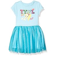 JoJo Siwa Girls' TTYL Emoji Tutu Dress with Tulle Skirt