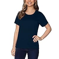 Fruit of the Loom Women’s Crafted Comfort™ Pima Cotton Short Sleeve T-shirts