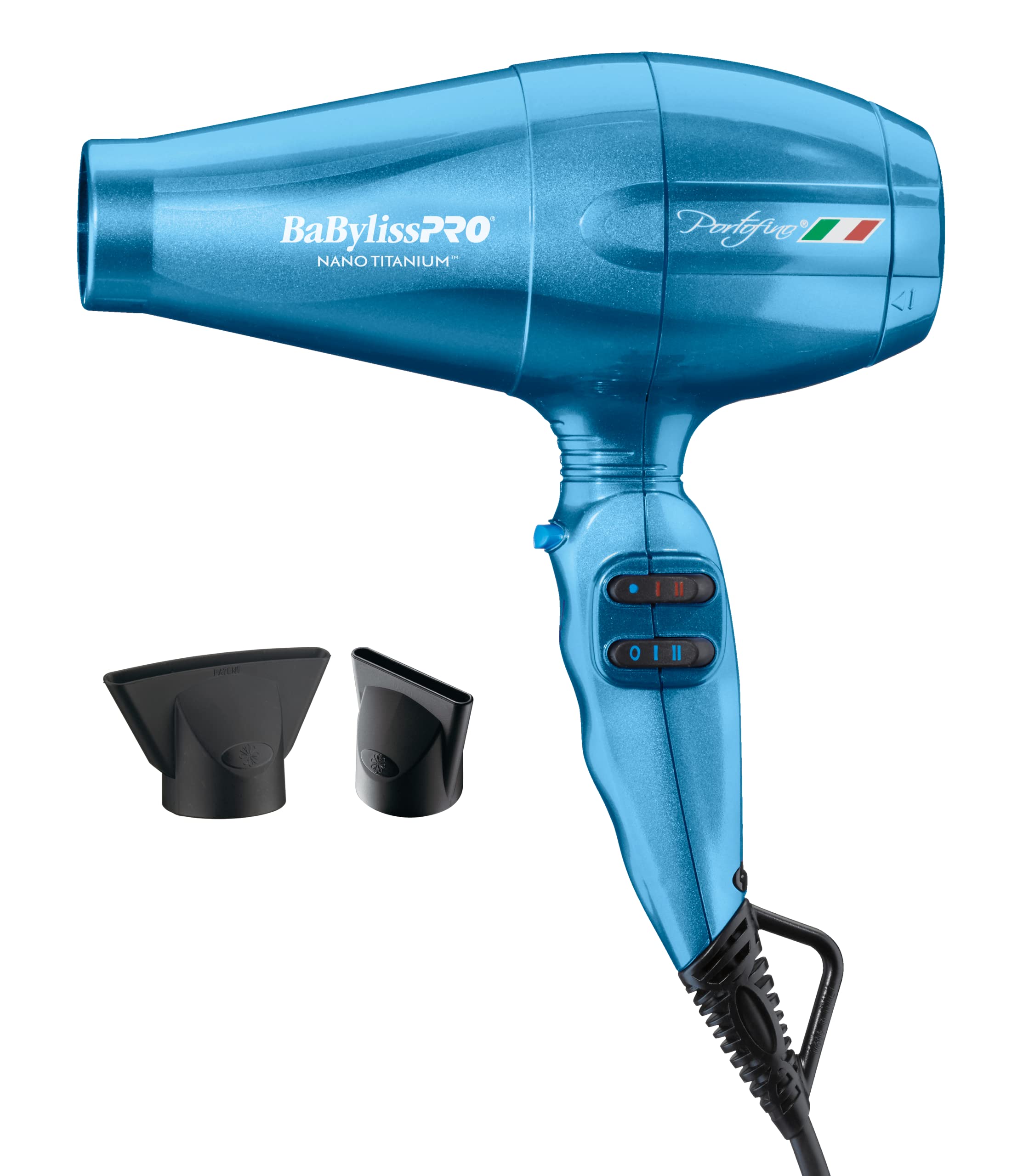 BaBylissPRO Nano Titanium Italian Performance Hair Dryer - Professional Quality 2000 Watt Blow Dryer