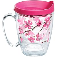 Tervis Japanese Cherry Blossom Party Supplies, Clear, 16 oz