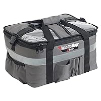 BGCB-1709 Insulated Food Delivery Bag, Medium, Gray