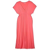 Amazon Essentials Women's Waisted Maxi Dress (Available in Plus Size)