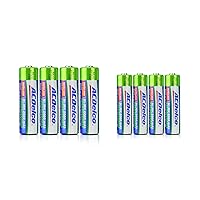 Powermax ACDelco AA and AAA Insta-Use Rechargeable Batteries, Precharged, 4 Each