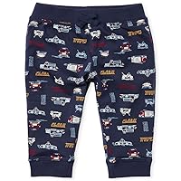 The Children's Place Boys' Baby and Toddler Active Print Jogger Pants